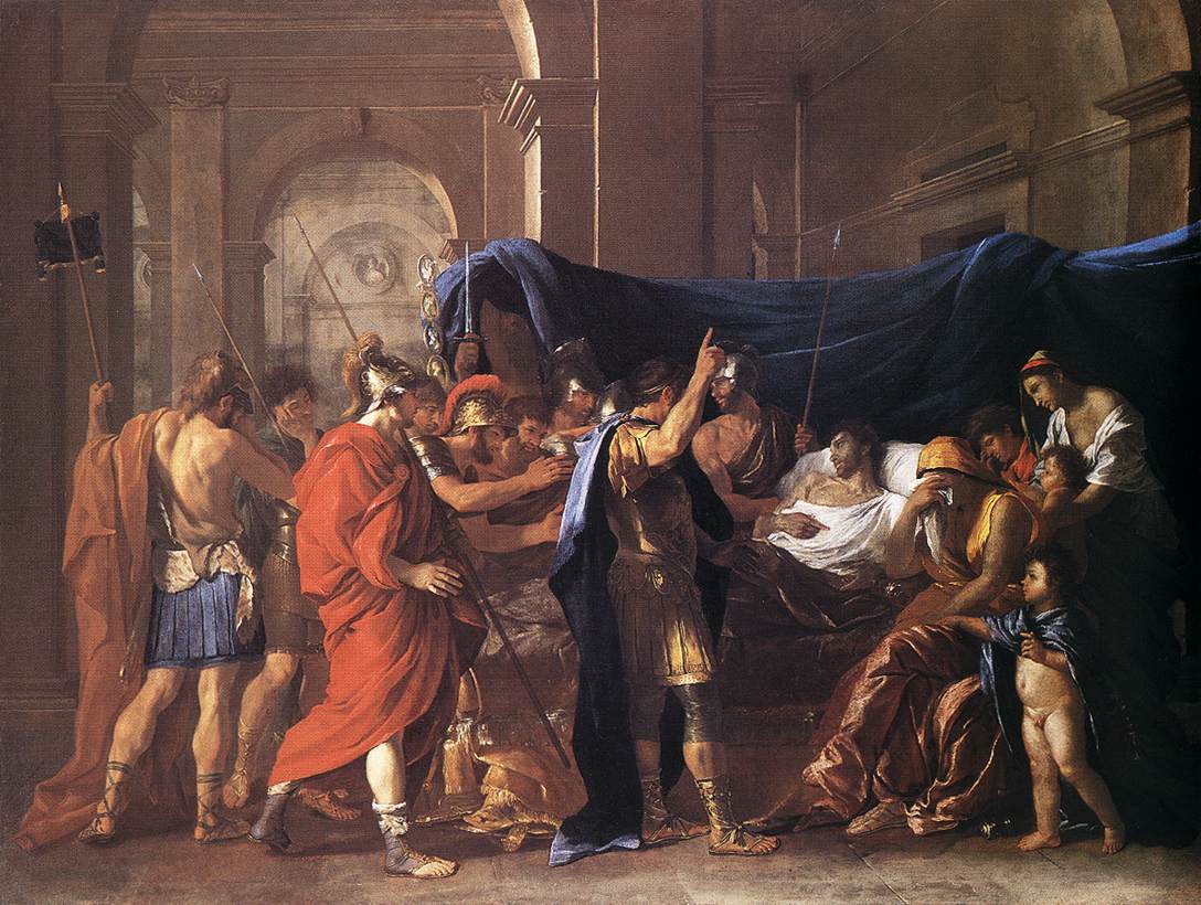 The Death of Germanicus af